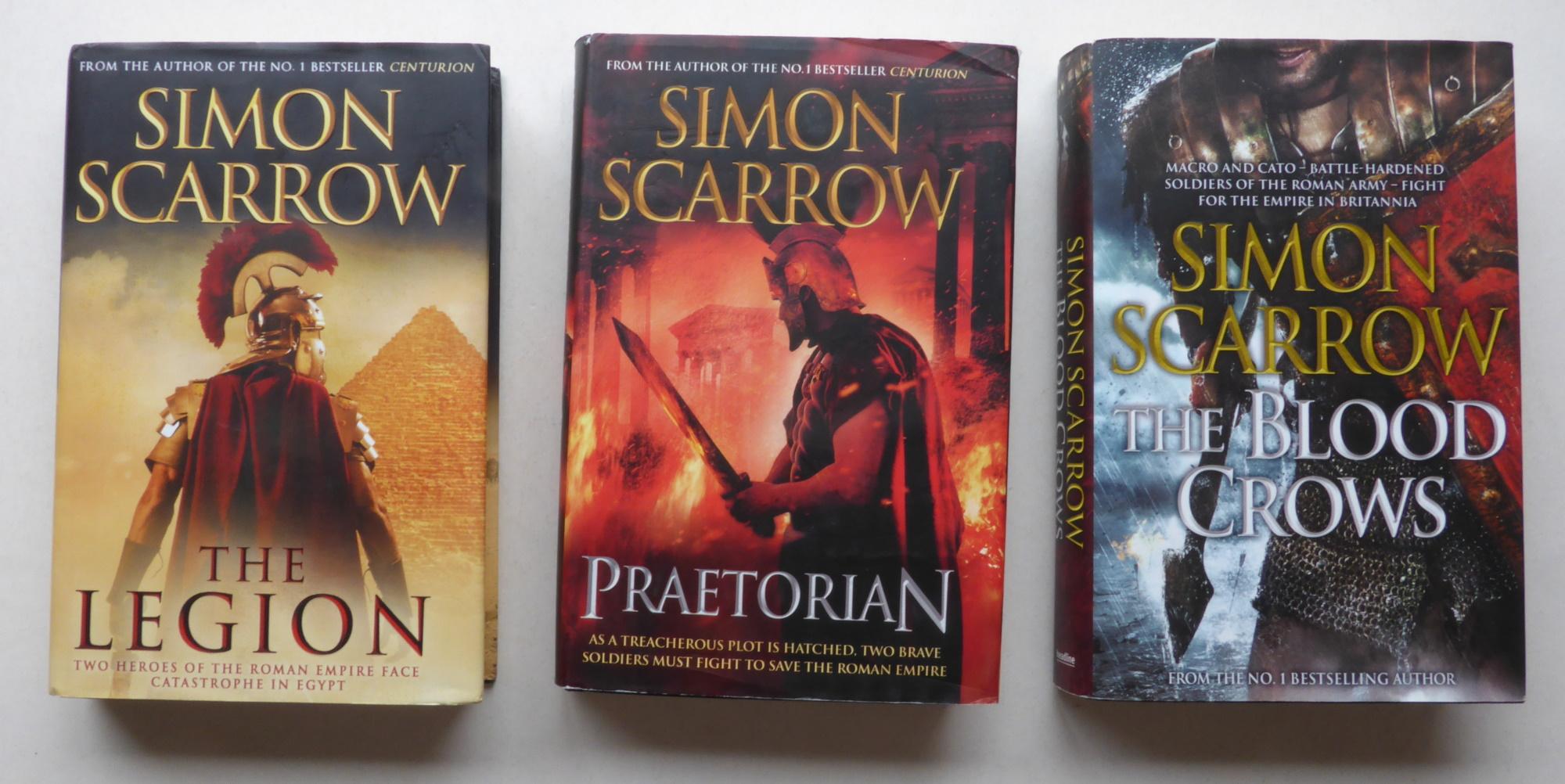 The legion, with, Praetorian, and, The blood crows [3 books] de Scarrow ...