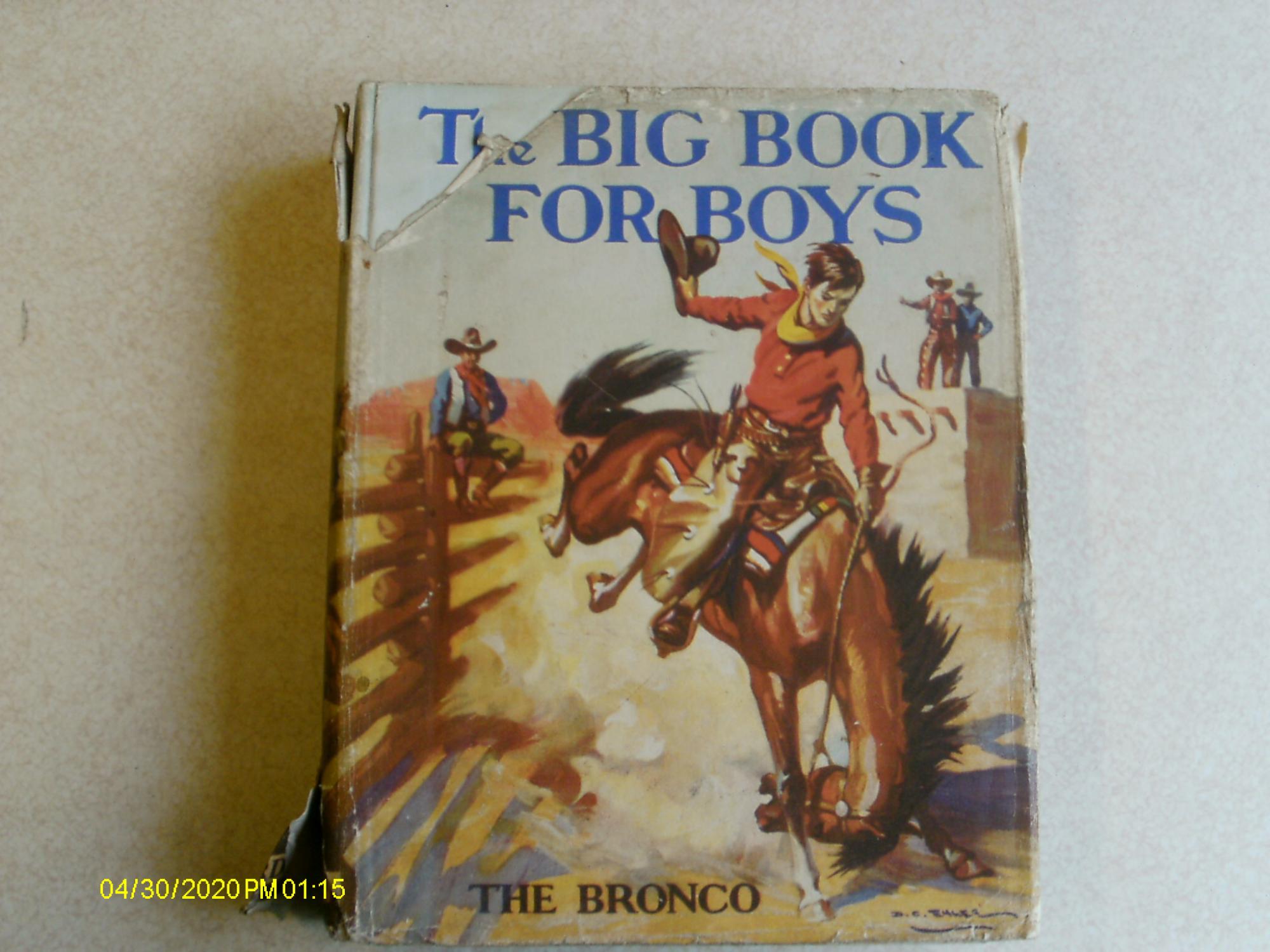 The Big Book for Boys by Herbert Strang: Good + Illustrated Board 1st ...