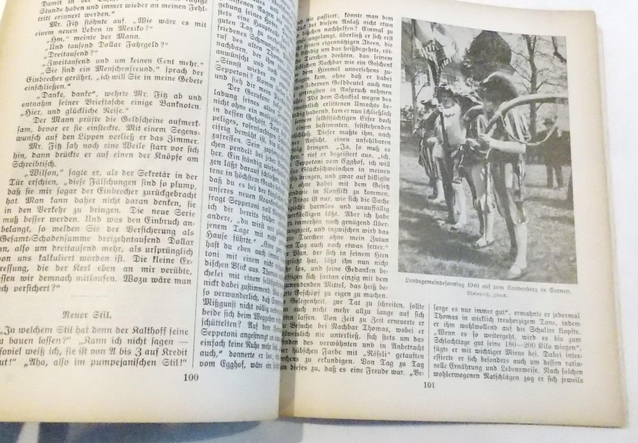 Historischer Kalender oder der Hinkende Bot auf das Jahr 1941: Very Good_ Soft Cover (1941 