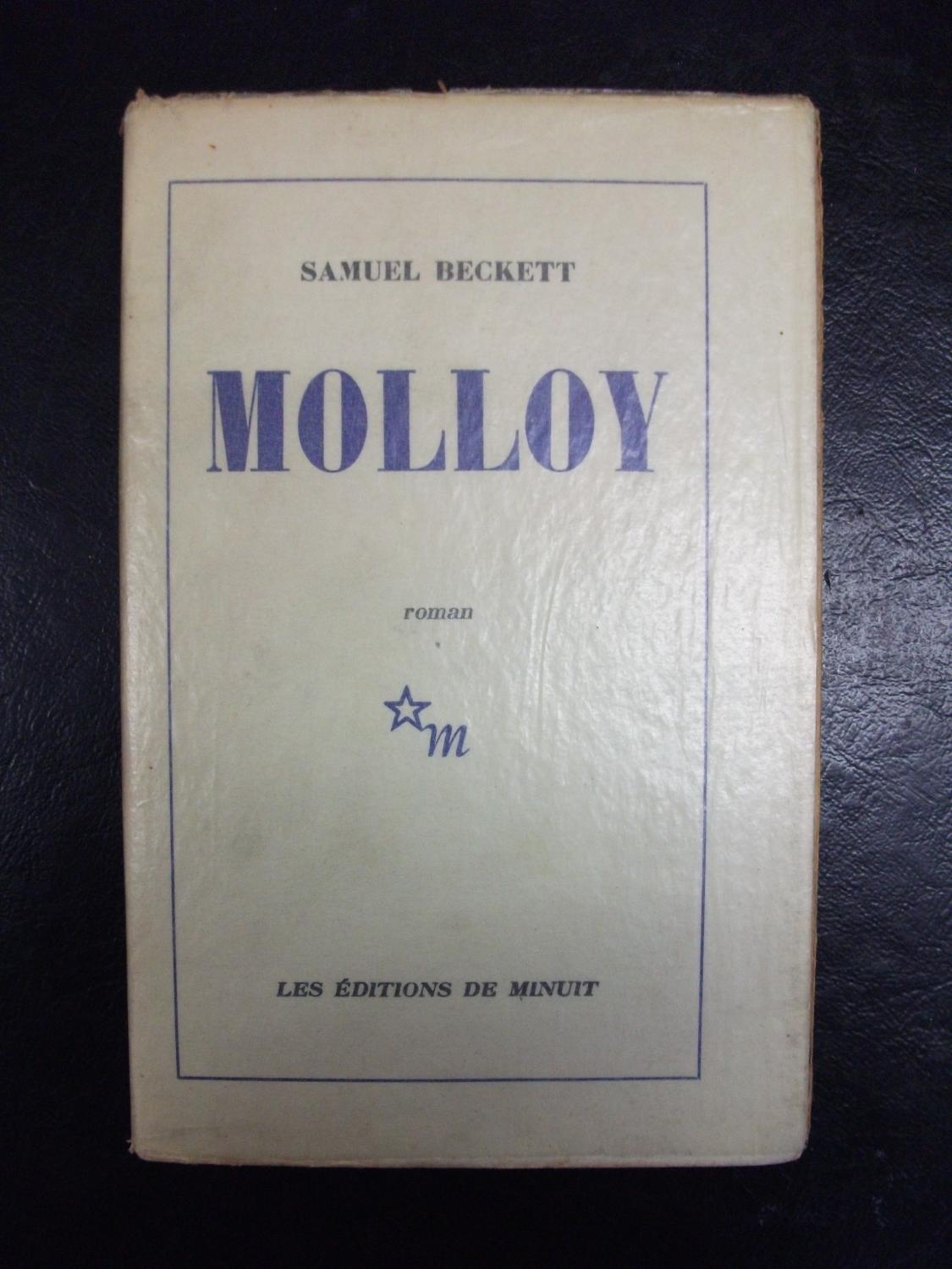 Molloy by Samuel Beckett: Very Good Soft cover (1951) 1st Molloy by Samuel Beckett: Very Good Soft cover (1951) 1st