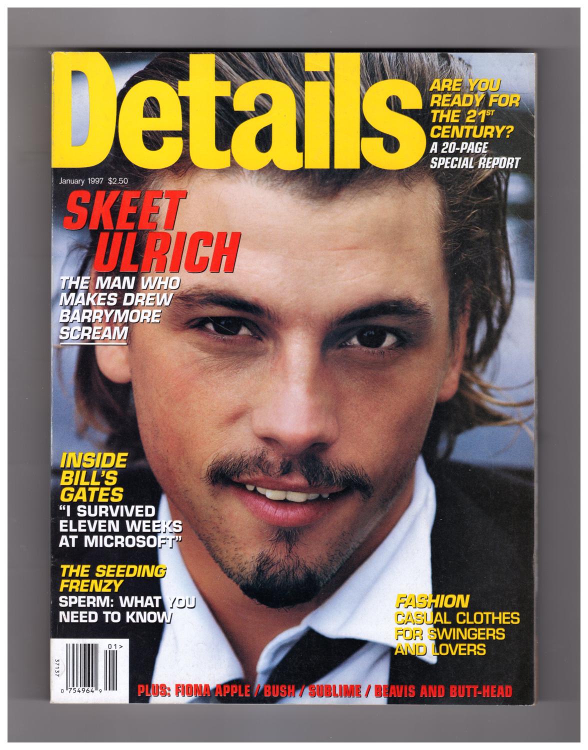 Details Magazine - January,1997. Skeet ...