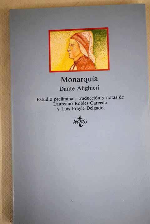 Monarquía - Alighieri, Dante