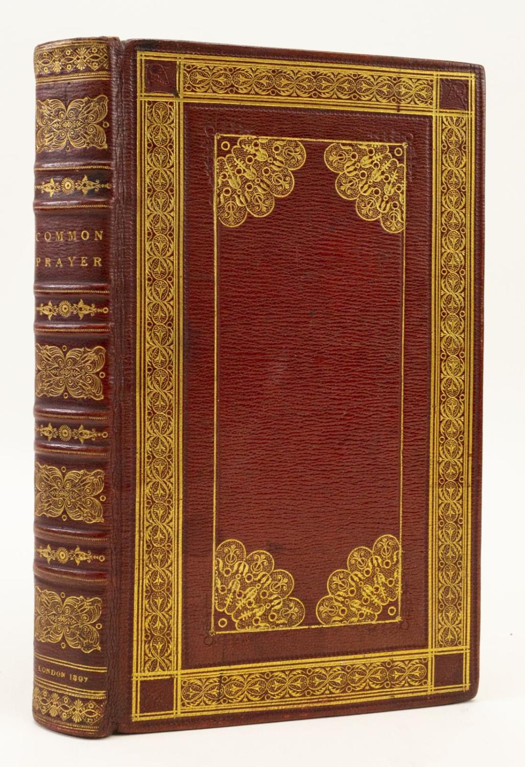 THE BOOK OF COMMON PRAYER by FOREEDGE PAINTINGS) (1807) Phillip J