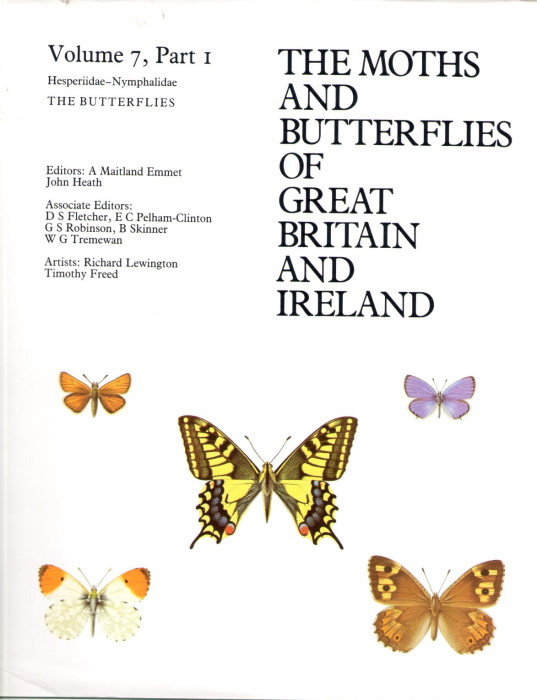 The Moths and Butterflies of Great Britain and Ireland. Vol. 7, Pt 1: Hesperiidae - Nymphalidae (The Butterflies) - Emmet, A.M.; Heath, J. (Eds)