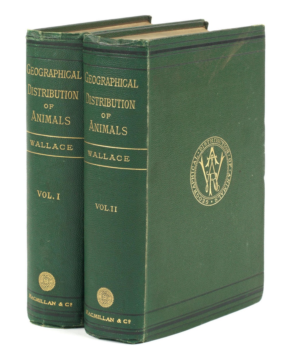 The Geographical Distribution of Animals, with a Study of the Relations of Living and Extinct Faunas as Elucidating the Past Changes of the Earth's Surface. Vol. I-II - Wallace, Alfred Russel