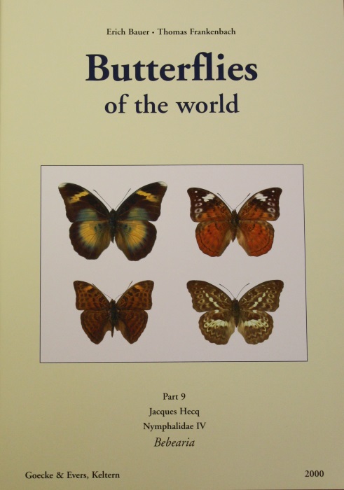 Butterflies of the World 9: Nymphalidae 4: Bebearia - Hecq, J.