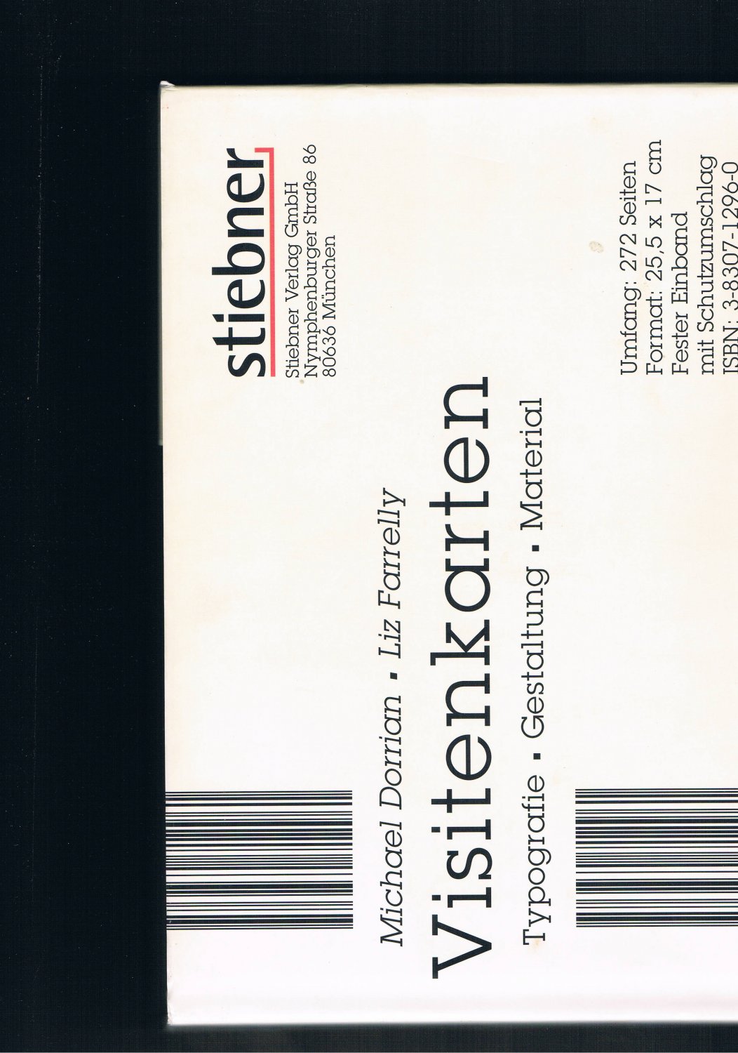 Visitenkarten - Typografie Gestaltung Material - Michael Dorrian / Liz Farrelly