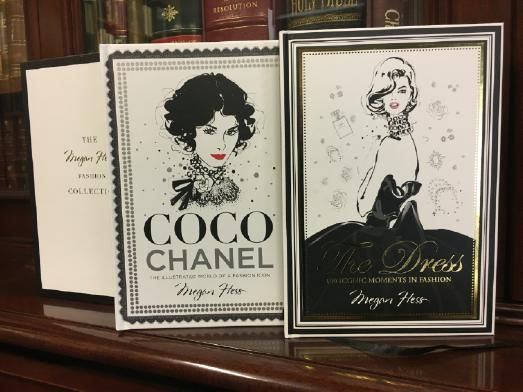 The Megan Hess Fashion Collection: The Dress 100 Iconic Moments in Fashion  together with Coco Chanel The Illustrated World of a Fashion Icon. Two  Volume set in illustrated slipcase. by HESS, MEGAN.