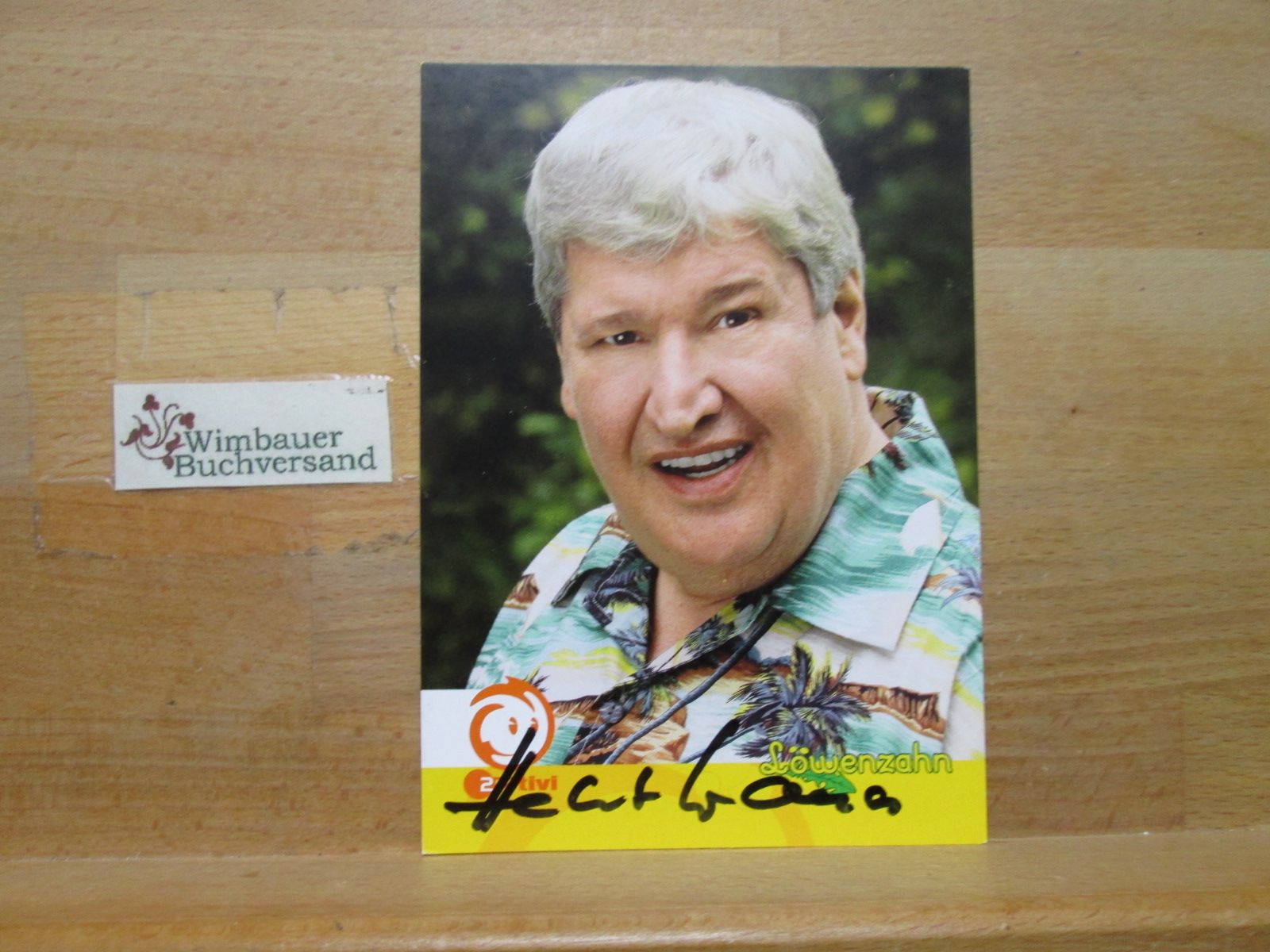 Original Autogramm Helmut Krauss (1941-2019) Löwenzahn ZDF ...