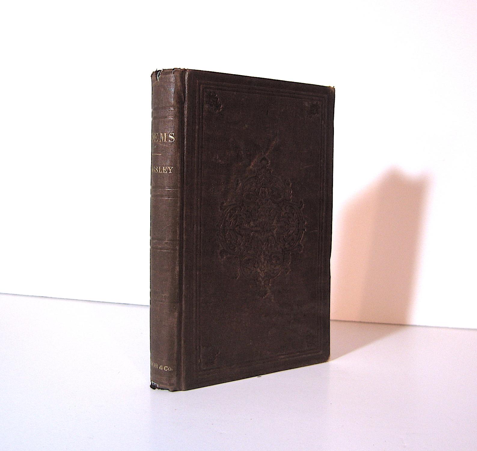 Charles Kingsley Poems 1856 First, American Leather Kingsley