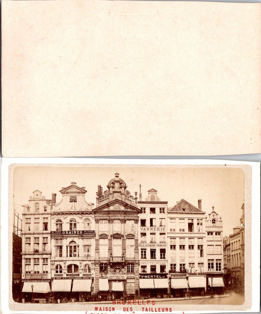 Belgique, Bruxelles, Maison des Tailleurs Photographie originale / Original photograph [ ]