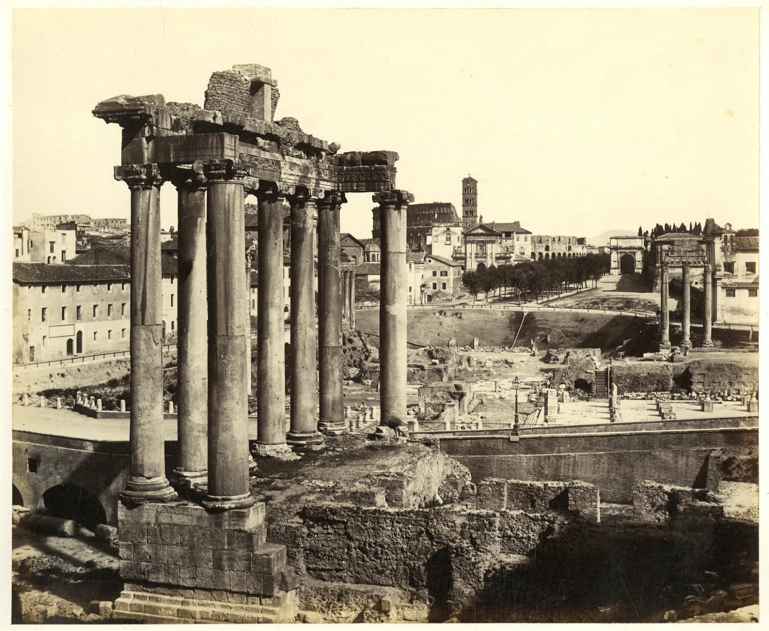 Italie, Forum Romain by Photographie originale / Original photograph ...