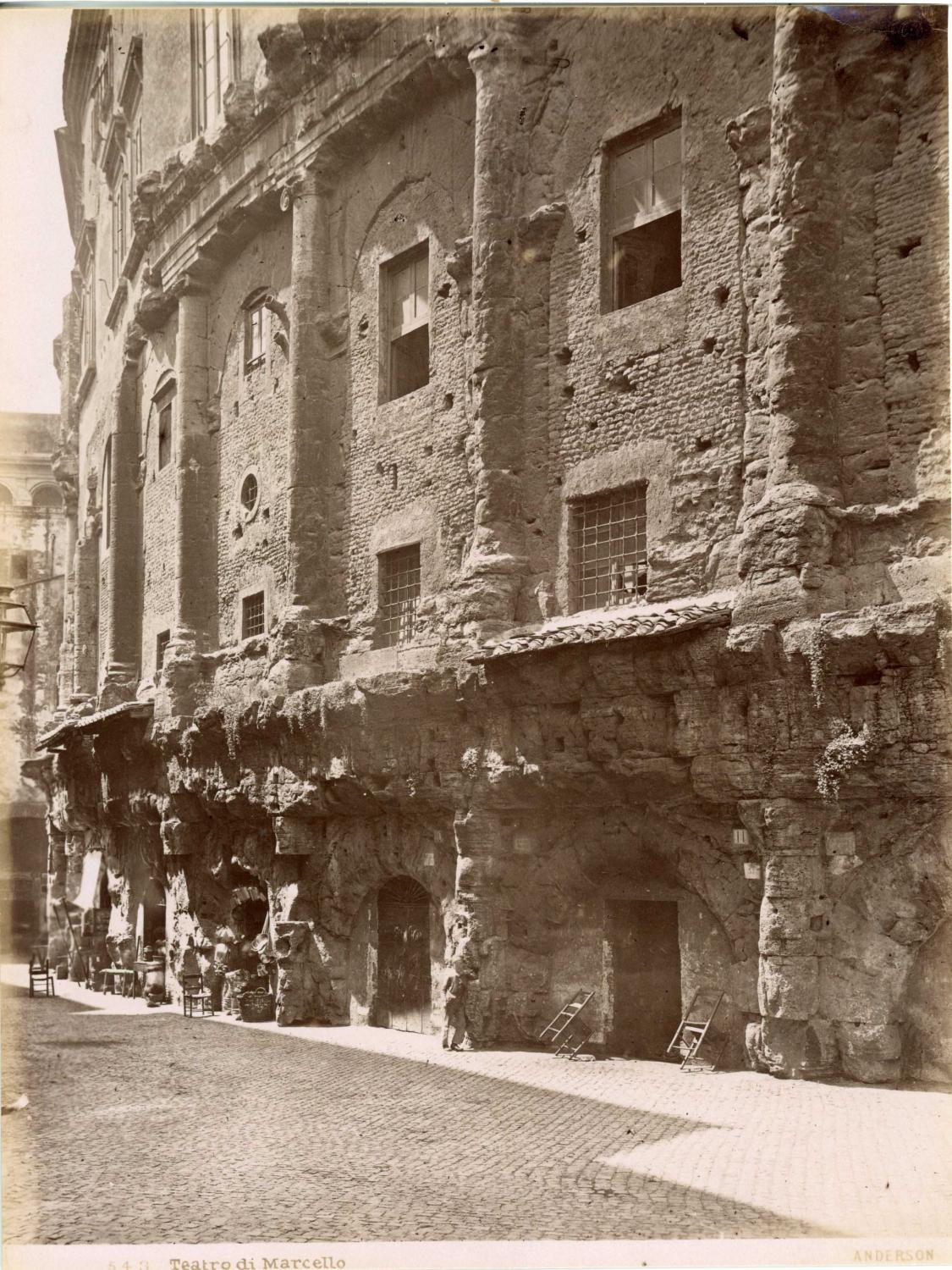 Italie Rome Roma Theatre De Marcellus Teatro Di Marcello By Photographie Originale Original Photograph 15 Photograph Photovintagefrance
