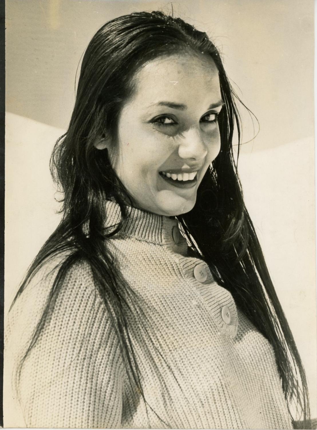 L'actrice Anna Kashfi épouse de Marlon Brando by Photographie originale