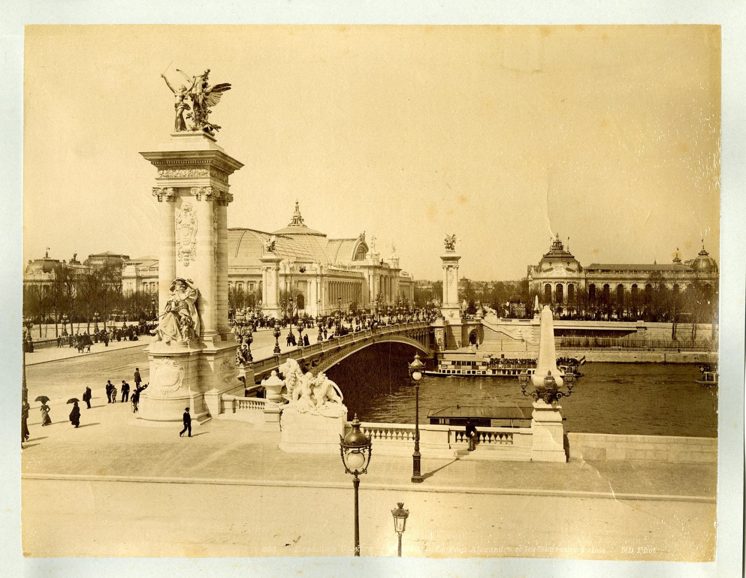 Palais des Nations étra Exposition Universelle de 1900 Phot ND Paris France 