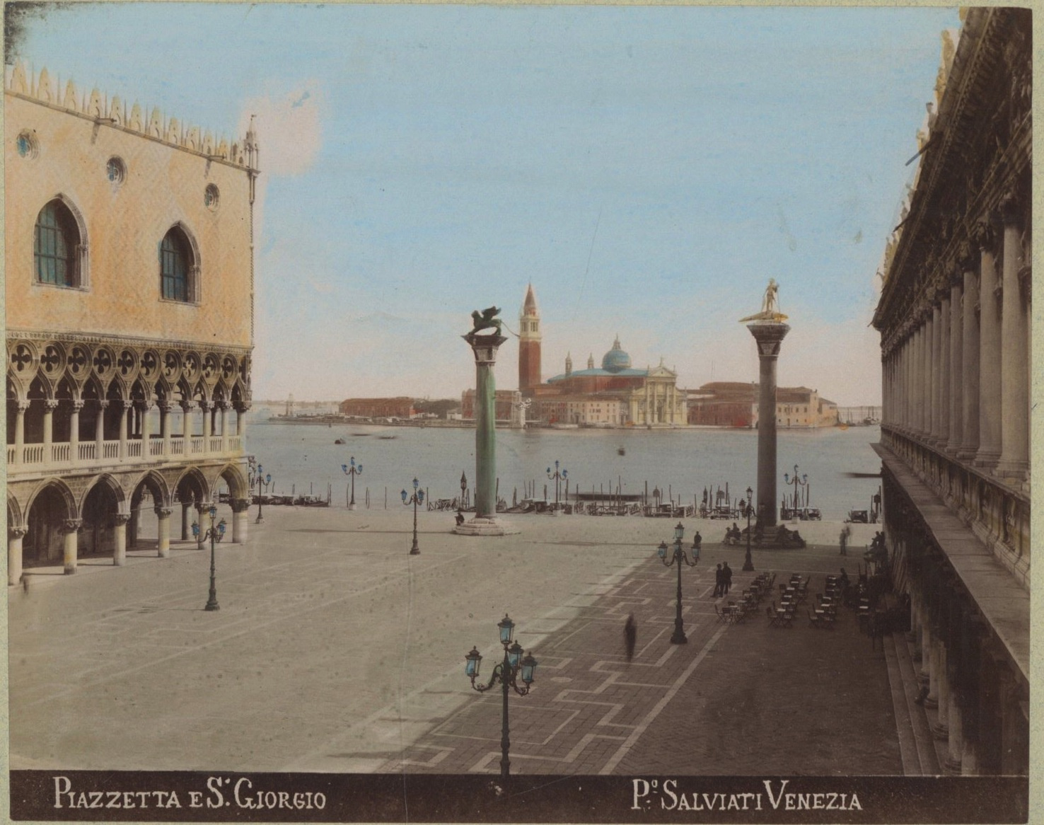 Salviati. Italie, Venezia, Piazzetta e S. Giorgio by Photographie ...