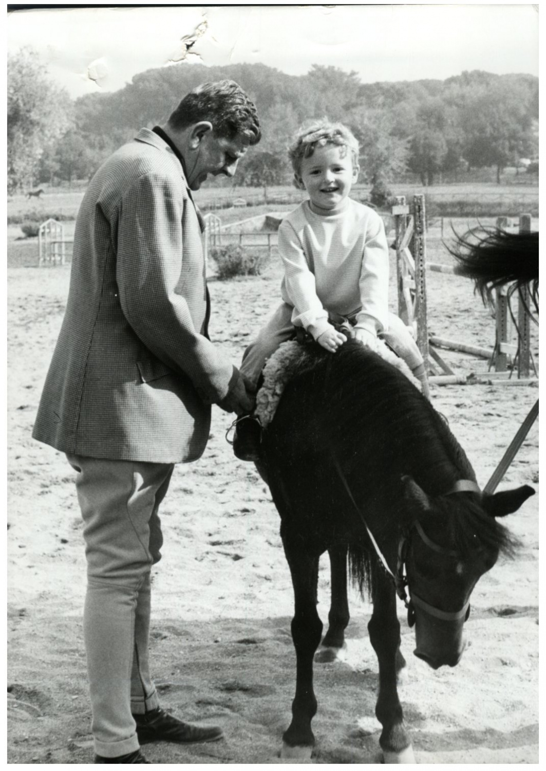 Le Prince Alessandro Torlonia et son grand père Alexandro von ...