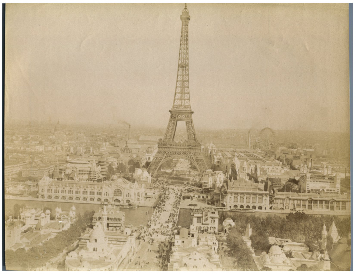 L.L. France, Paris, La Tour Eiffel, Vue prise du Trocadero by ...