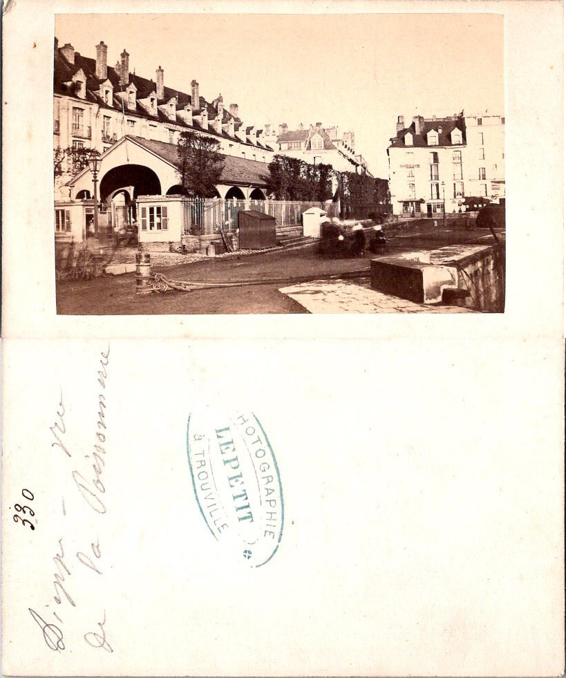 Lepetit Trouville Normandie Dieppe Vue De La Poissonnerie By Photographie Originale Original Photograph 1870 Photograph Photovintagefrance