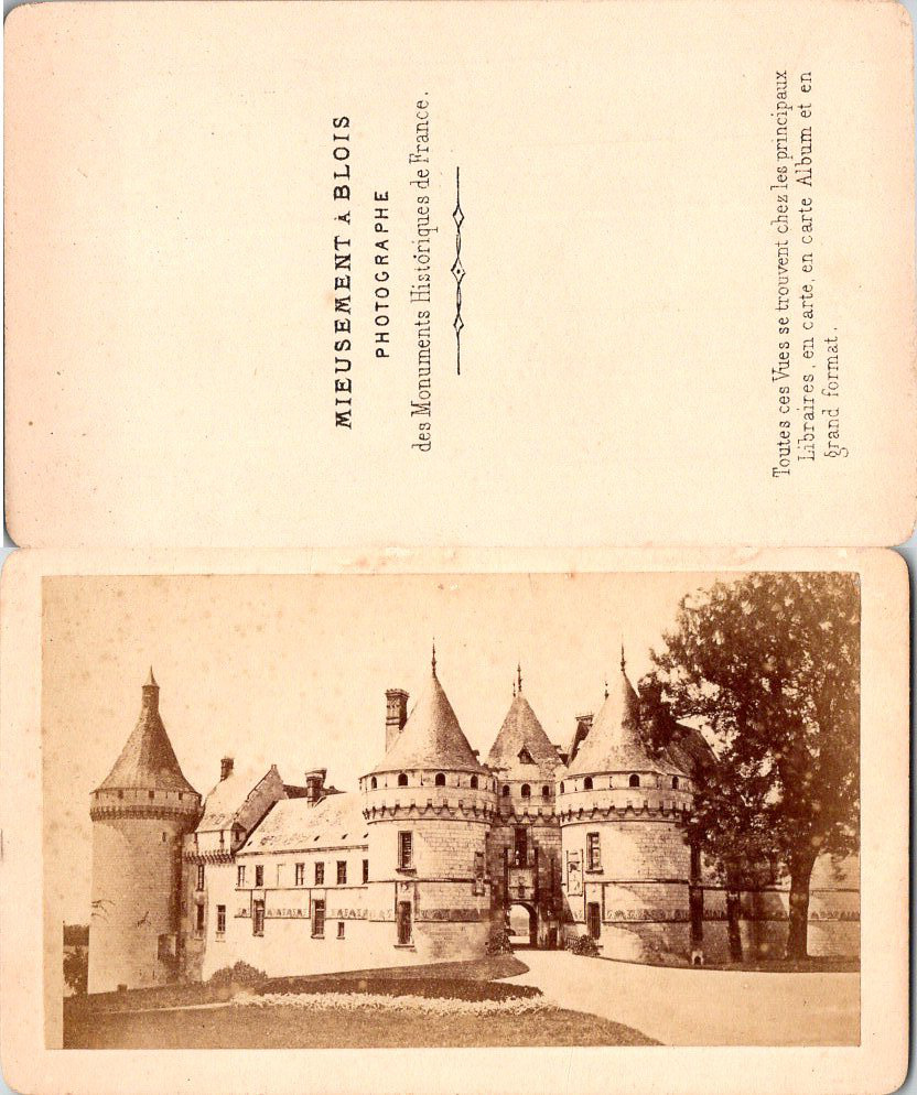 France Chateaux De La Loire Chateau De Chaumont By Photographie Originale Original Photograph 1870 Photograph Photovintagefrance France Chateaux De La Loire Chateau De Chaumont By Photographie Originale Original Photograph 1870 Photograph Photovintagefrance