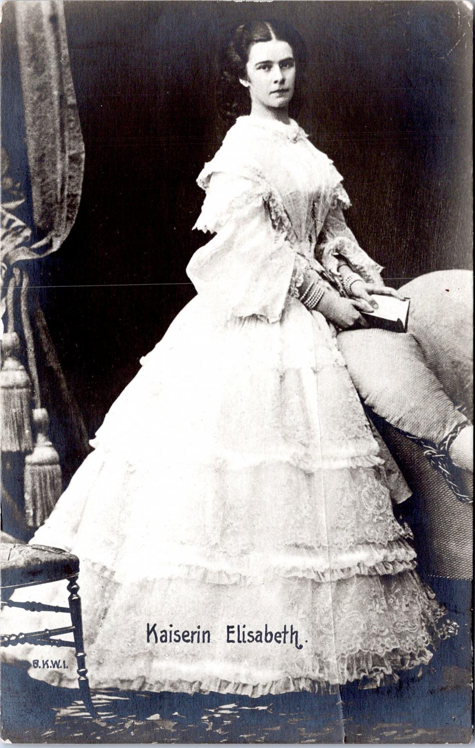 Kaiserin Elisabeth von Österreich, Sissi von Photographie originale / Original photograph (1870
