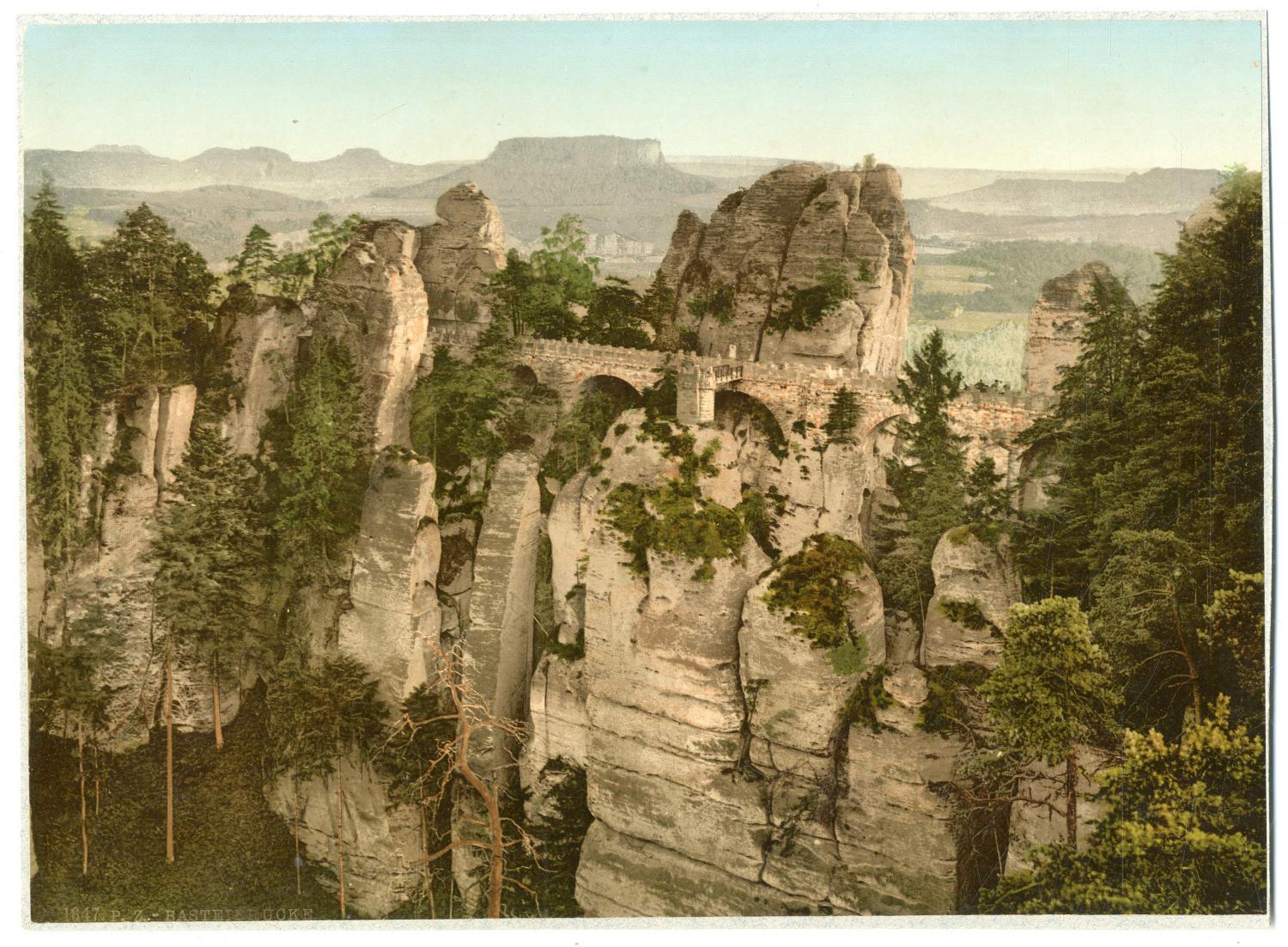 Bohmische Schweiz Von Photographie Originale Original Photograph 1894 Fotografie Photovintagefrance