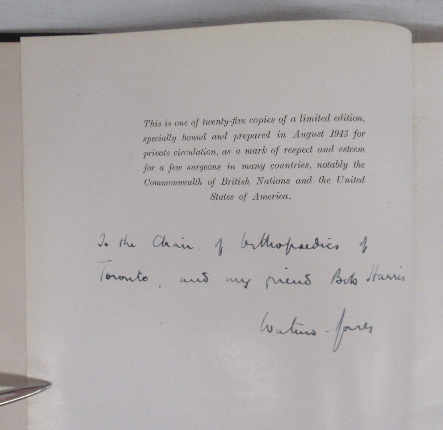 Fractures and Joint Injuries by WATSON-JONES, R.: Near fine Hardcover ...