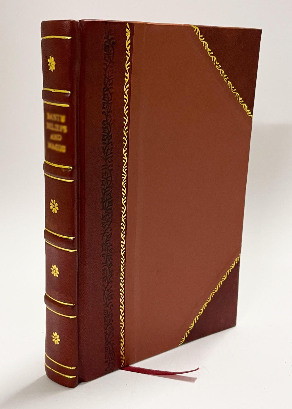 Der rheingauer weinbau, aus selbst eigener erfahrung nach der naturlehre systematisch beschrieben, nebst anhang: Uber weinbehandlung, gebrechen der weine und deren verbesserung. Von Johann Baptist Heckler (1844) (Reprint) [Leatherbound] - Heckler, Johann Baptist.