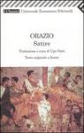 Satire. Testo latino a fronte - Orazio Flacco, Quinto