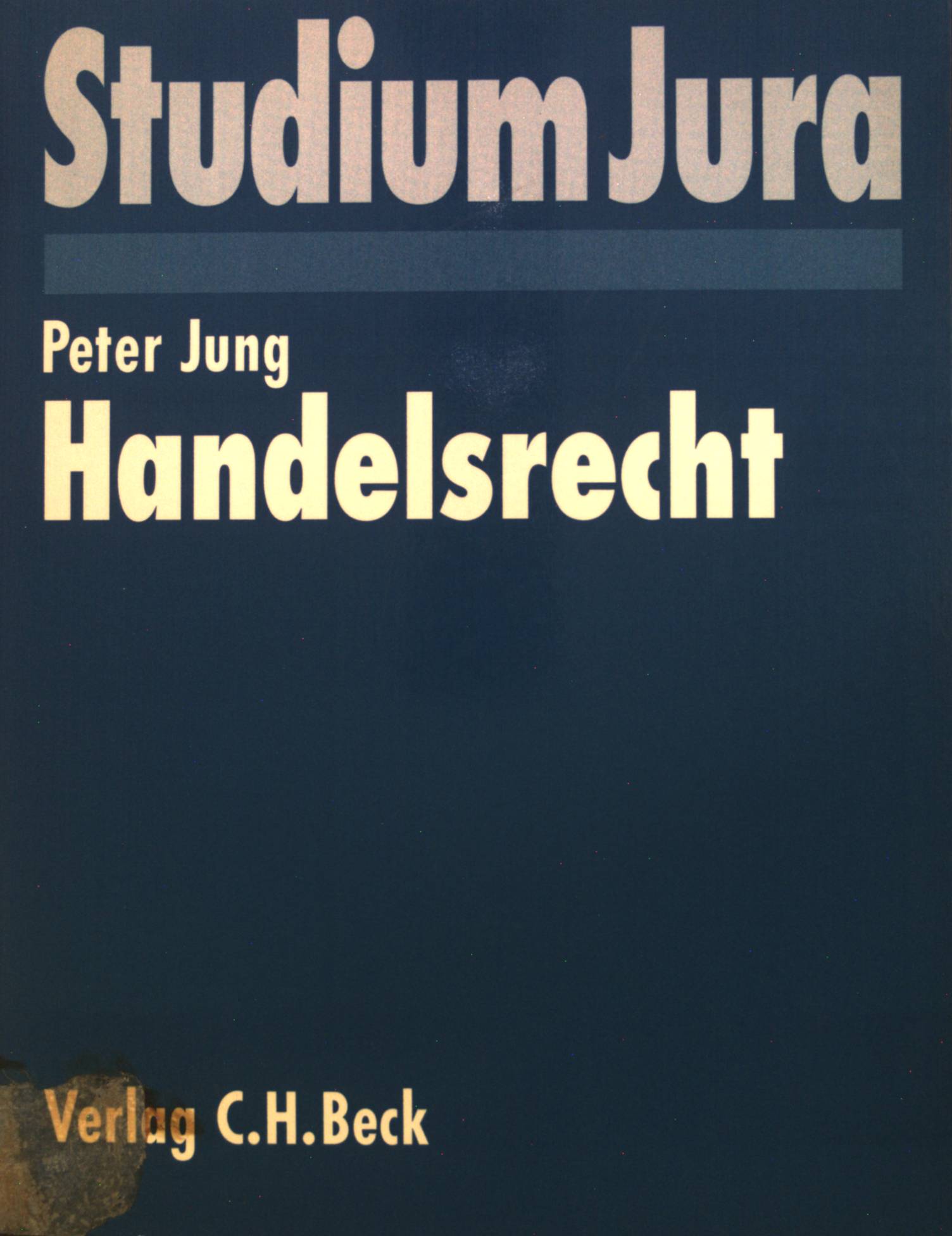 Handelsrecht. - Jung, Peter