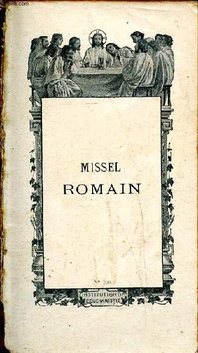 Missel romain très complet dit de la Sainte Communion N° 500 Collectif [Bon] [Couverture rigide]