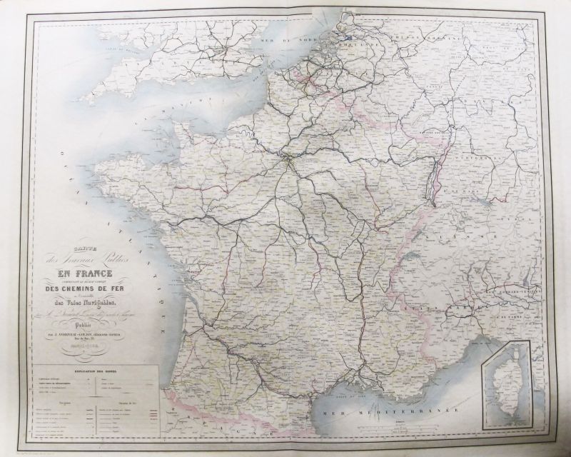 Carte des Travaux Publics en France comprenant le Réseau complet des ...