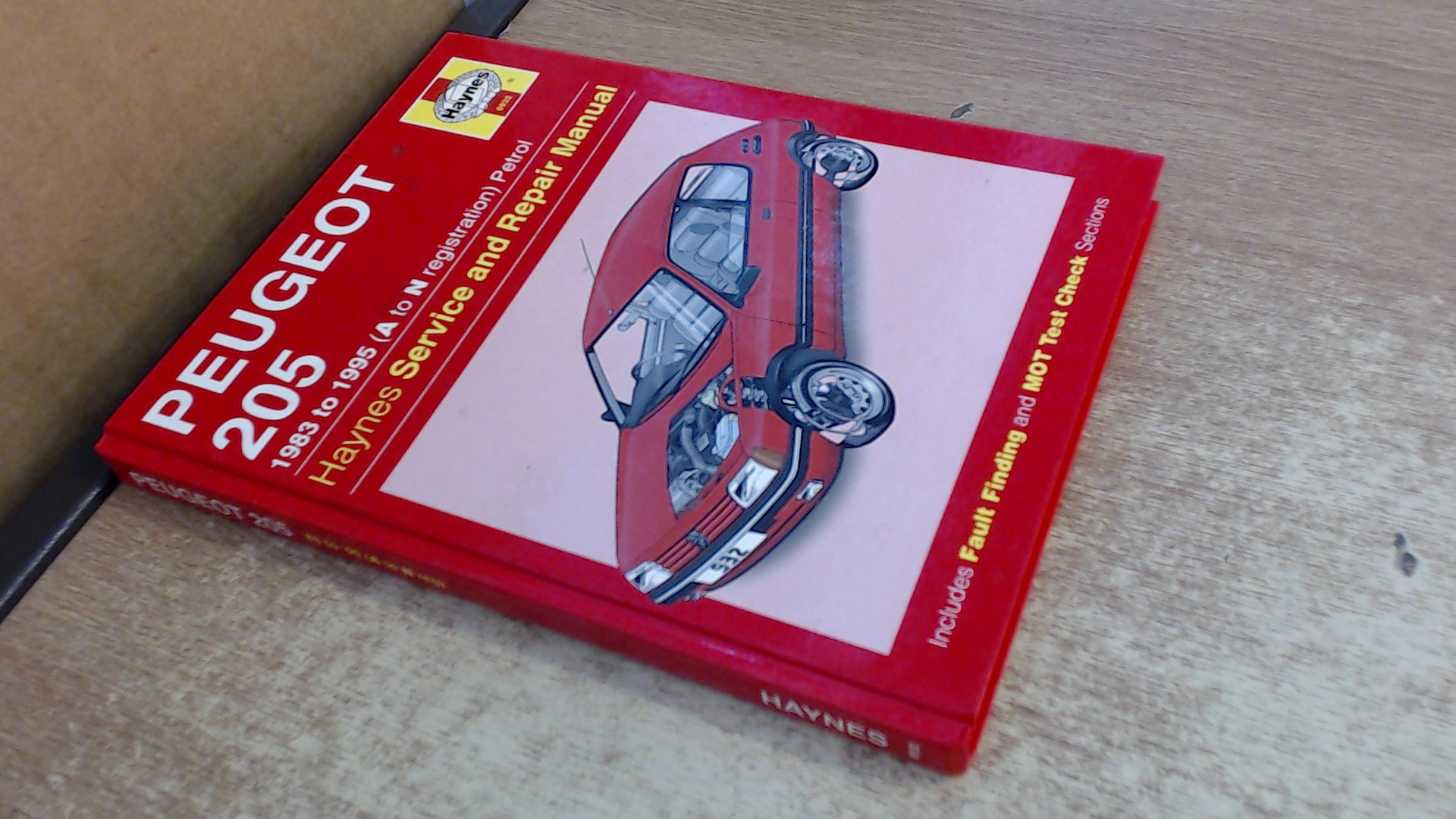 Peugeot 205 Service and Repair Manual 1983 to 1995 (A to N registration
