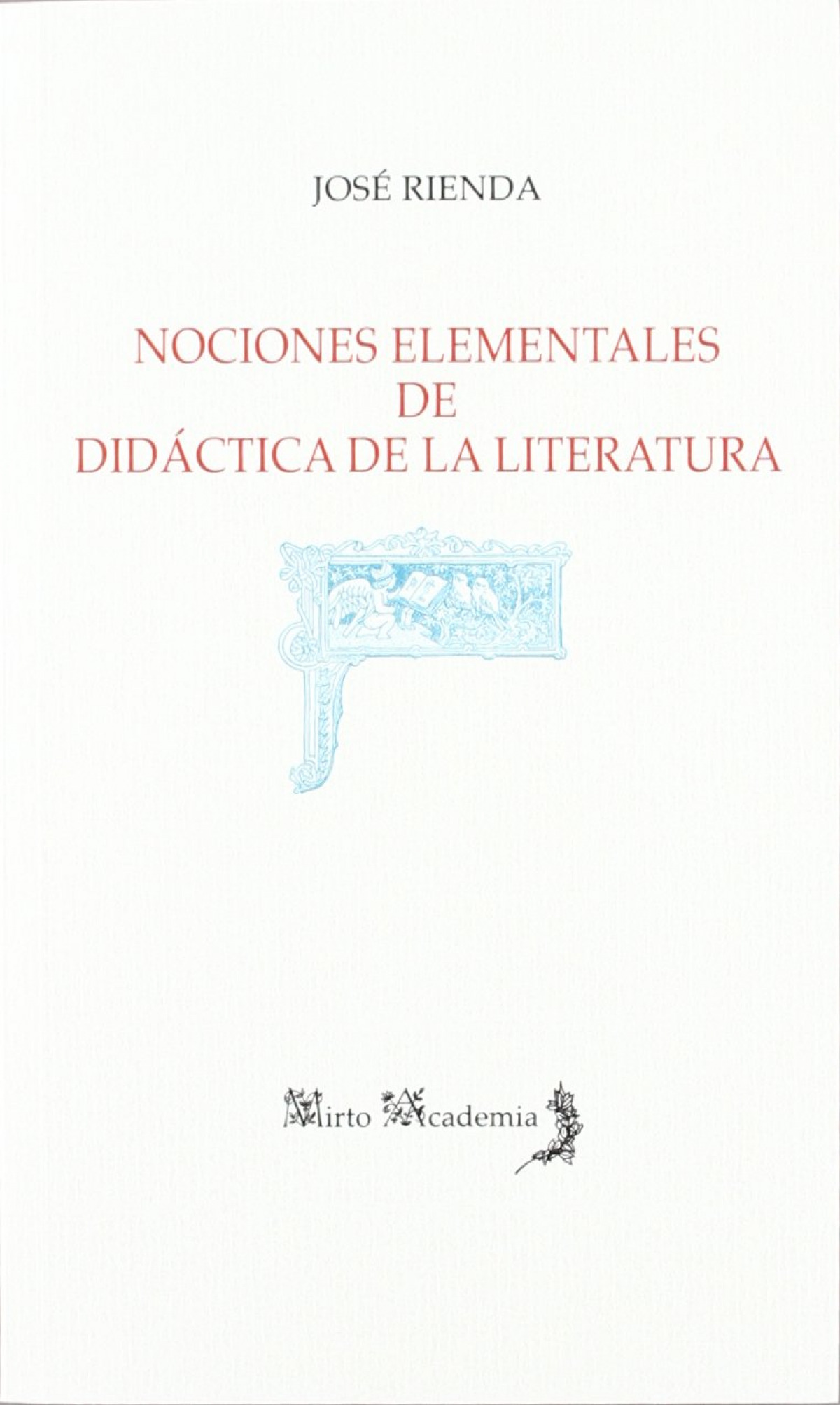 Nociones elementales didactica de l - José Rienda