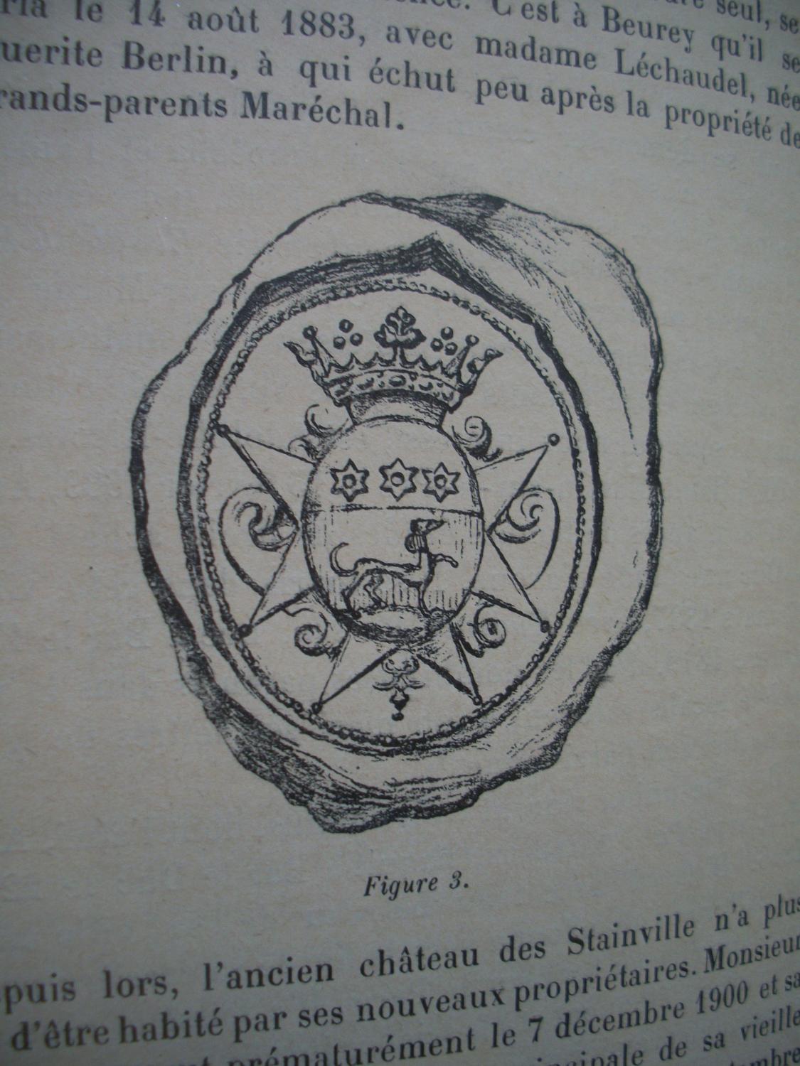 BEUREY Ses Seigneurs et leurs demeures Henri de La PERRIÈRE [Bon] [Couverture souple]