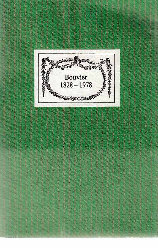 Bouvier 1828 - 1978. - Grundmann, Herbert (Herausgeber)