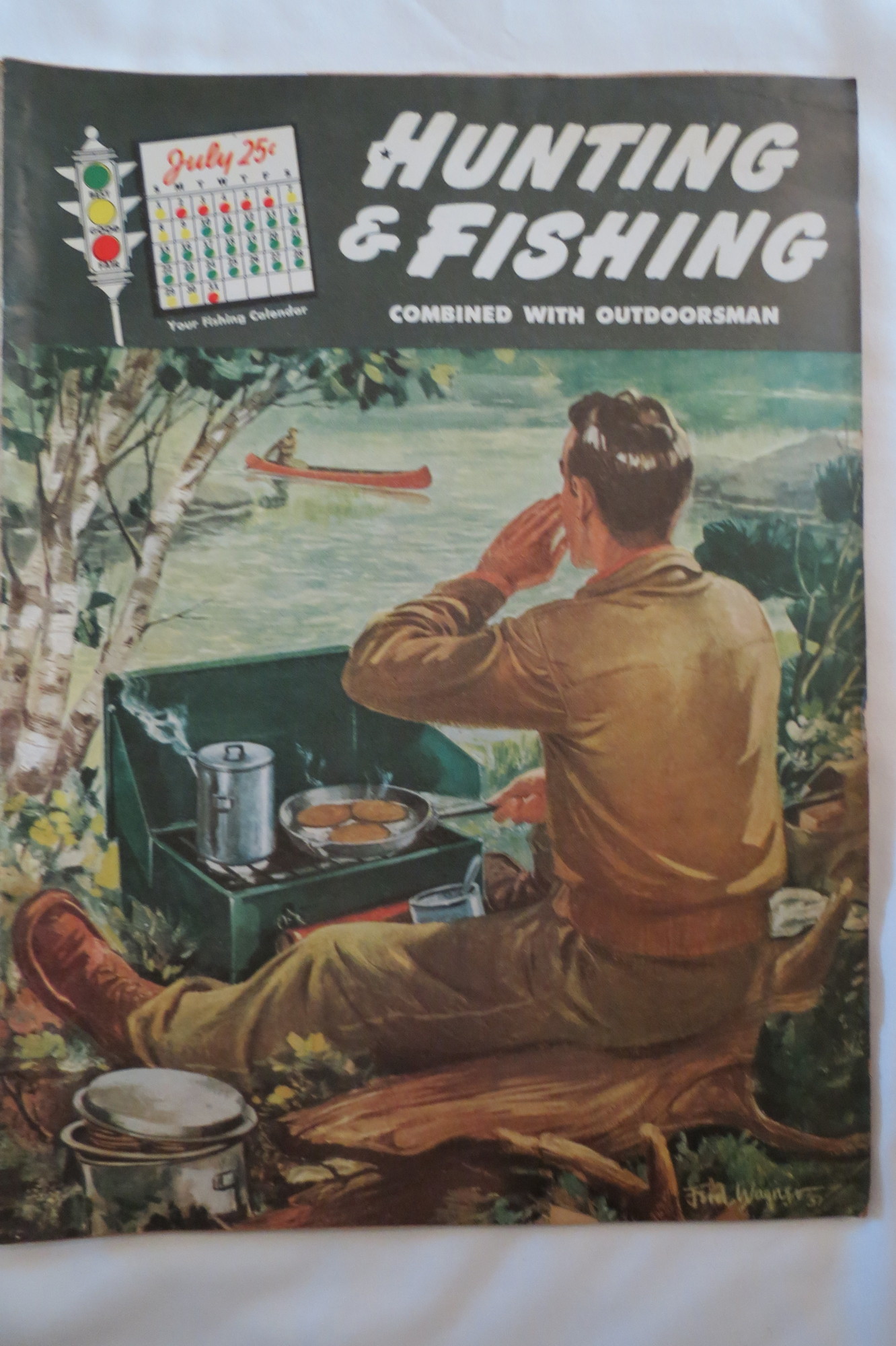 HUNTING & FISHING MAGAZINE COMBINED WITH OUTDOORSMAN, JULY 1951: (1951)  Magazine / Periodical