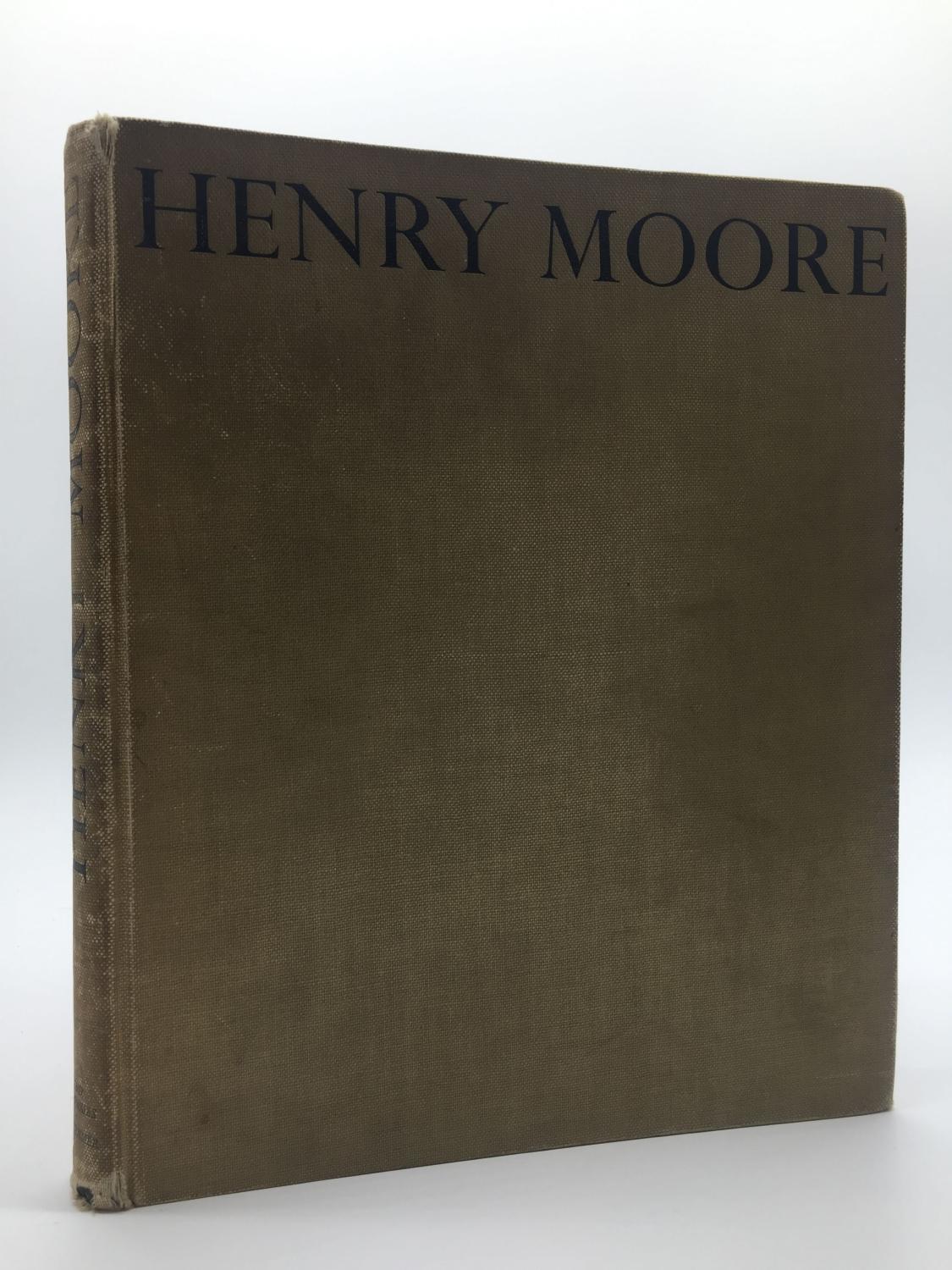 Henry Moore Sculpture And Drawings Very Good Hardcover 1944 First Edition Signed By Author