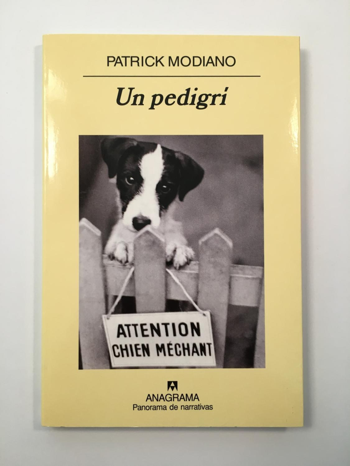 Un pedigrí - Patrick Modiano