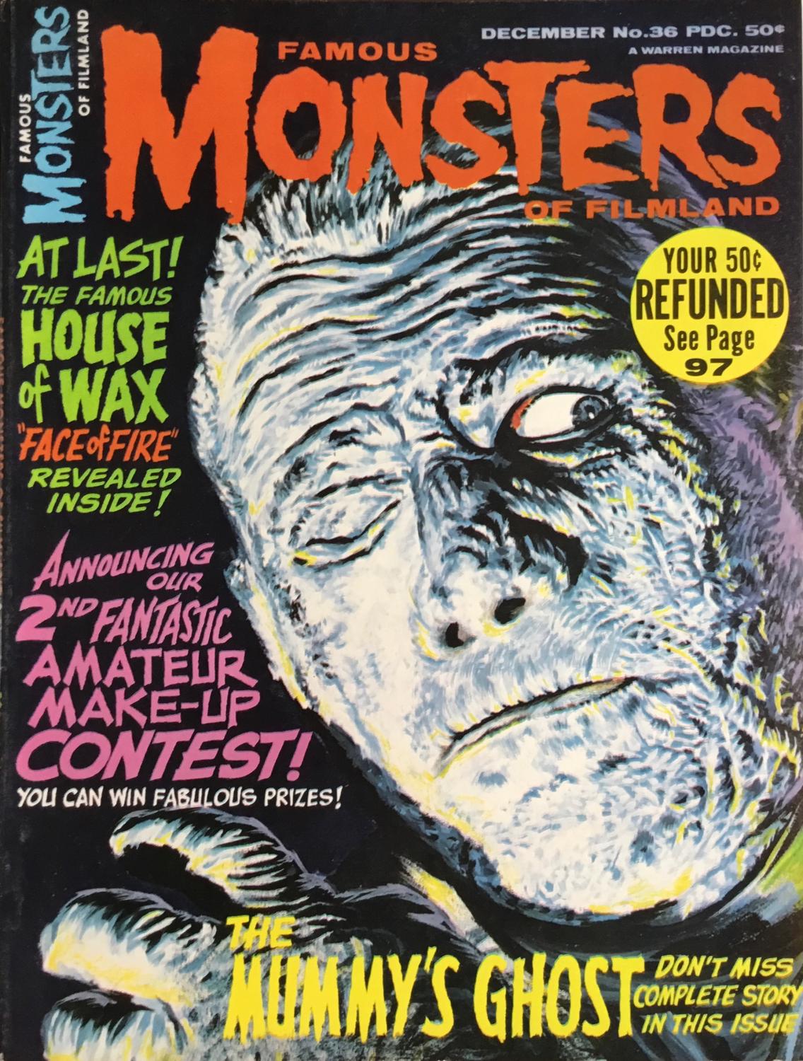 FAMOUS MONSTERS of FILMLAND No. 36 (Dec. 1965) VF by