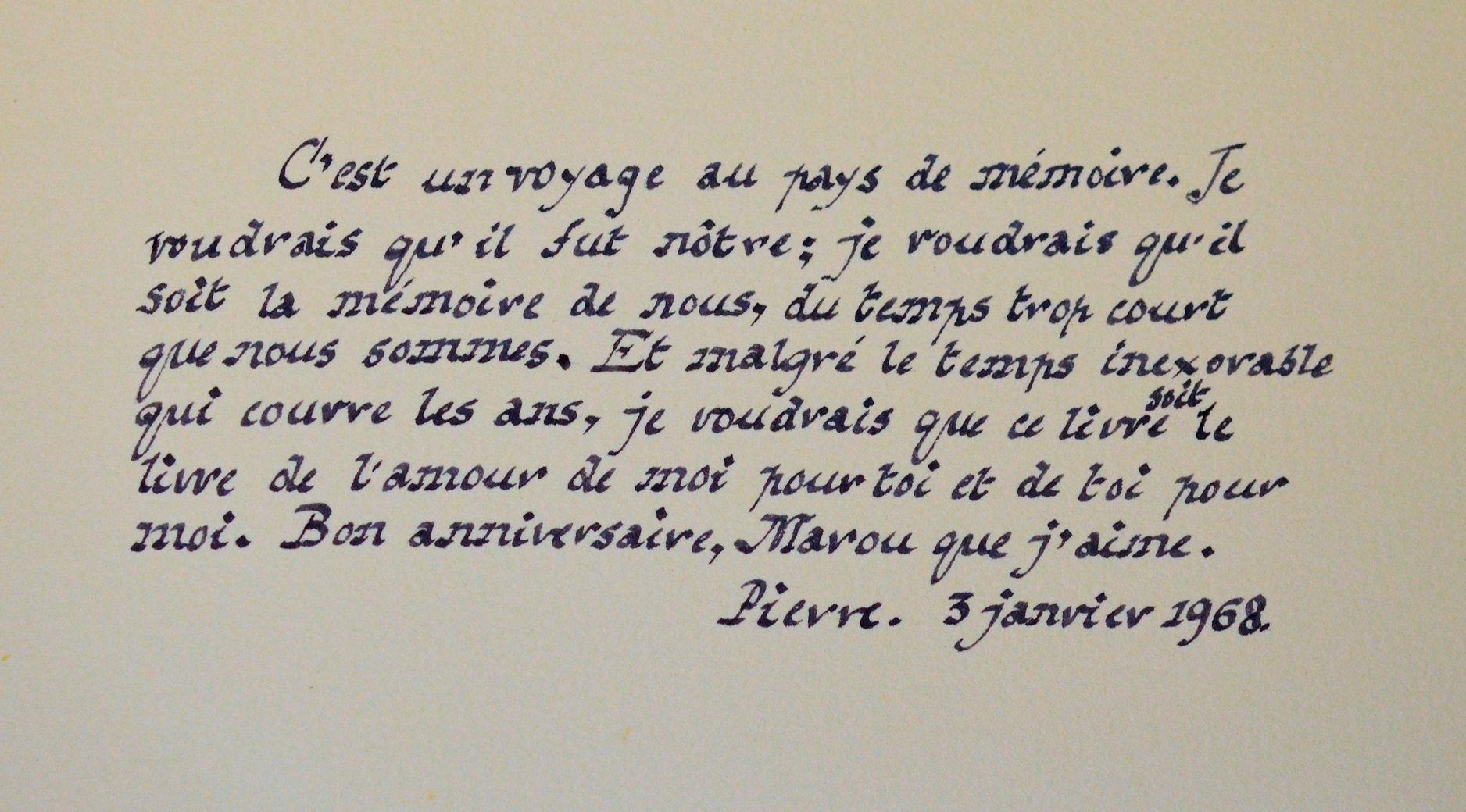 Voyage Au Pays De Memoire By Gilles Henault Fine Soft Cover 1960 1st Edition Signed By Illustrator S Canadian Art Books