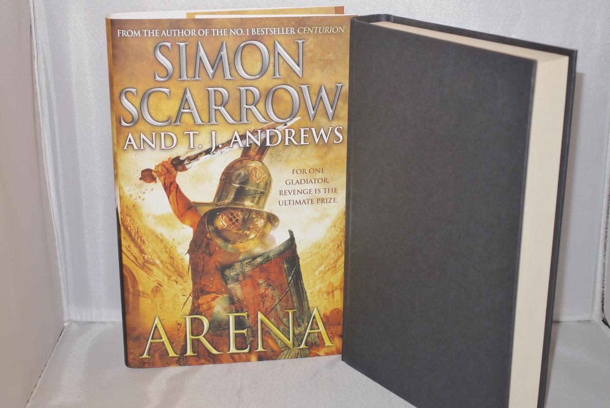Signed Collector's Edition Rare* Simon Scarrow & T.J. Andrews Arena No  30/100 – Richard Thornton Books