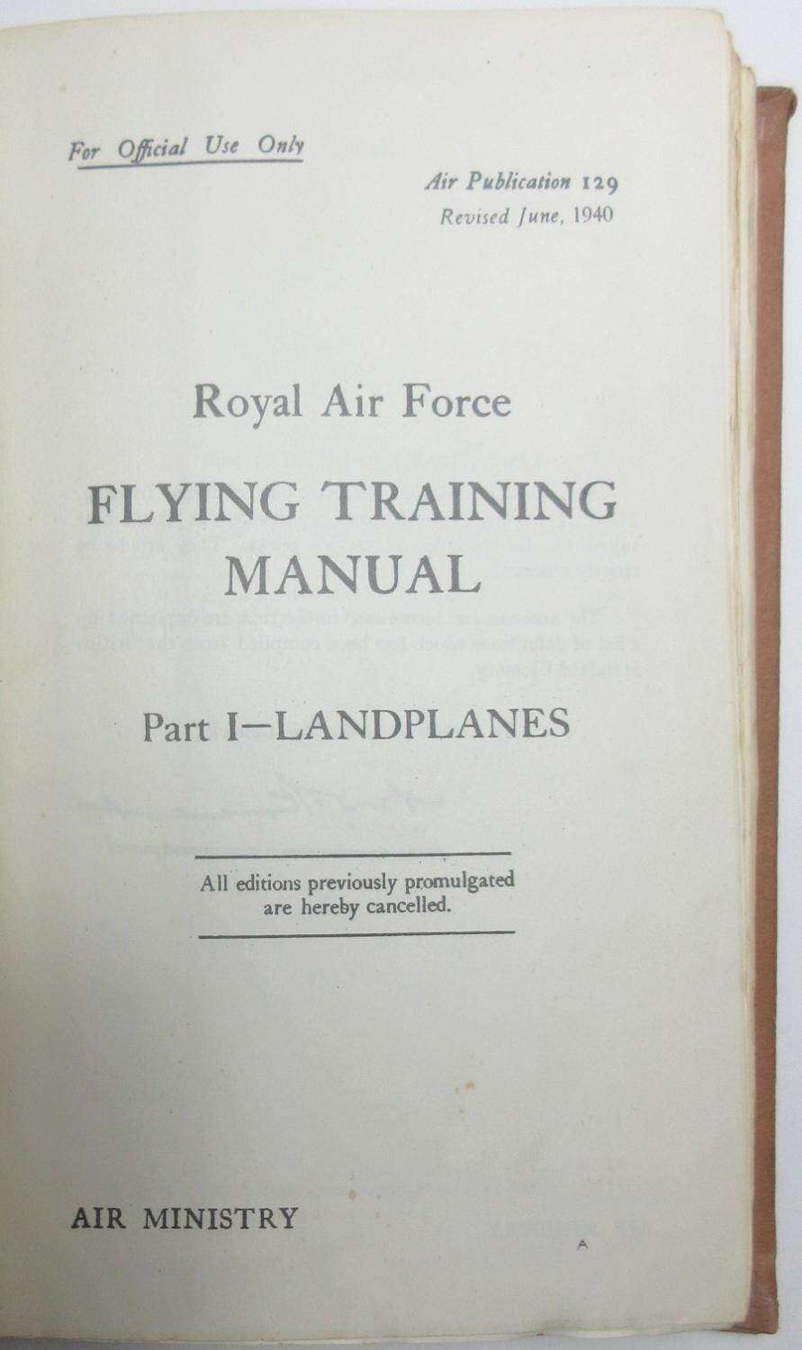 royal-air-force-flying-training-manual-part-1-landplanes-by-air-ministry-publisher-1940