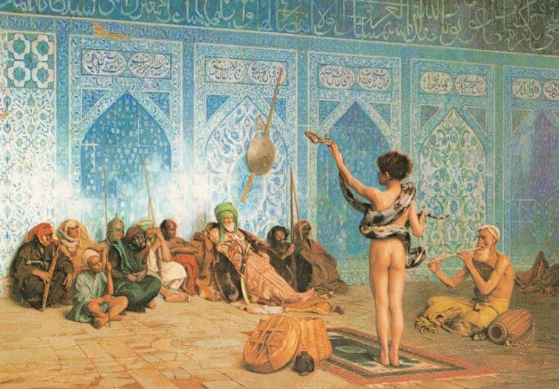 Jean Leon Gerome The Snake Charmer Deadly ...