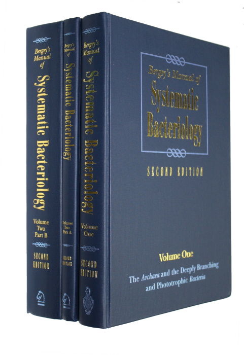 Bergey's Manual of Systematic Bacteriology Vol. 1-2(A+B) by Boone, D.R.; Castenholz, R.W.; Brenner, D.J.; Krieg, N.R.; Staley, J.T.: Fine (2001) | PEMBERLEY NATURAL HISTORY BOOKS BA, ABA Bergey's Manual of Systematic Bacteriology Vol. 1-2(A+B) by Boone, D.R.; Castenholz, R.W.; Brenner, D.J.; Krieg, N.R.; Staley, J.T.: Fine (2001) | PEMBERLEY NATURAL HISTORY BOOKS BA, ABA