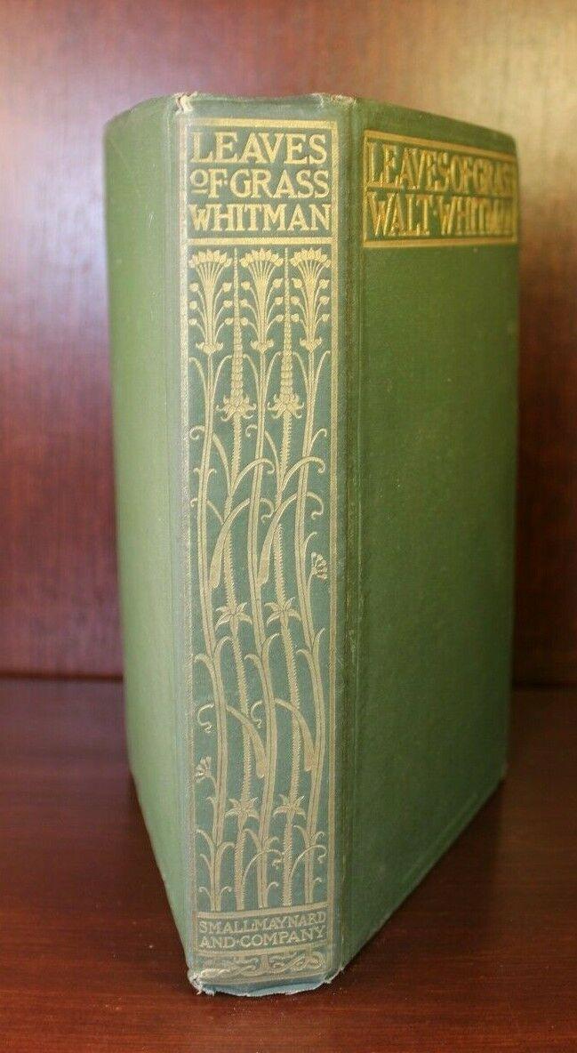 Leaves of Grass by Walt Whitman: Very Good Hardcover (1899) | Ernestoic ...