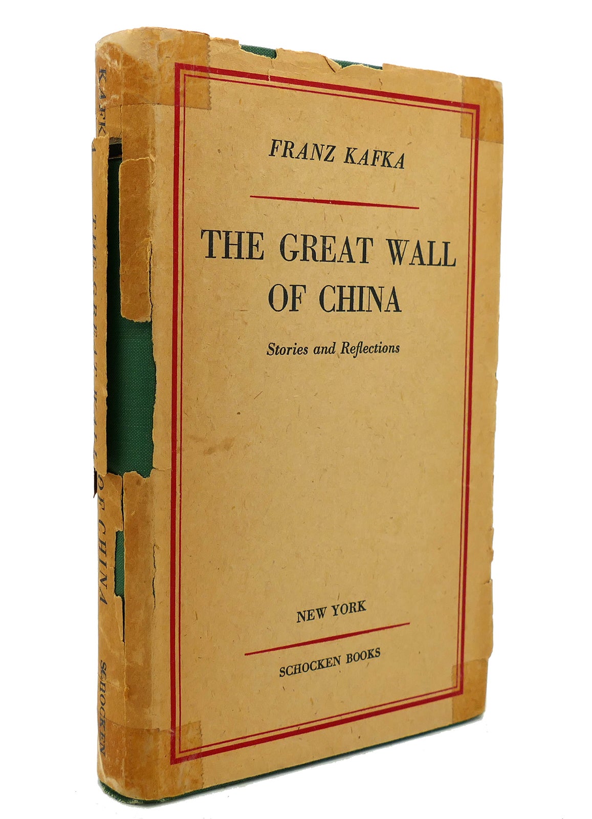 THE GREAT WALL OF CHINA by Franz Kafka Hardcover (1948) First Edition