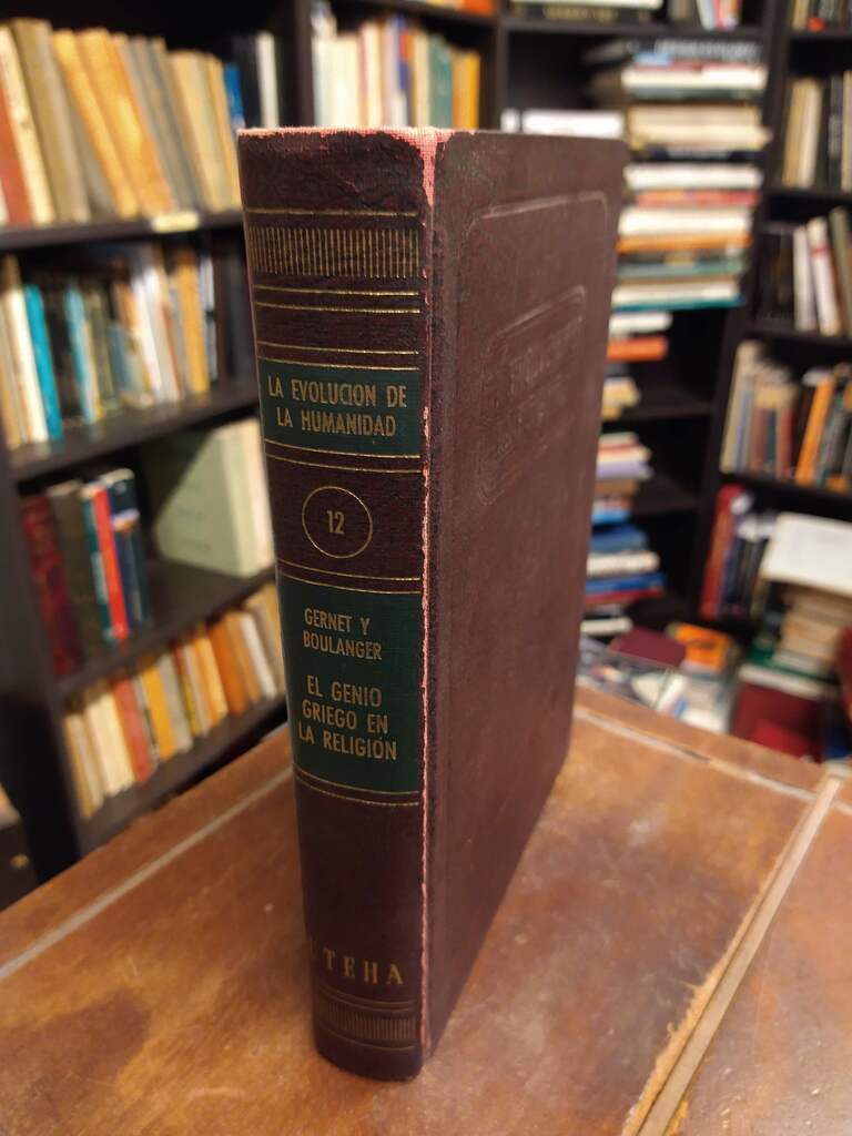 El genio griego en la religión by Louis Gernet André Boulanger: Muy ...
