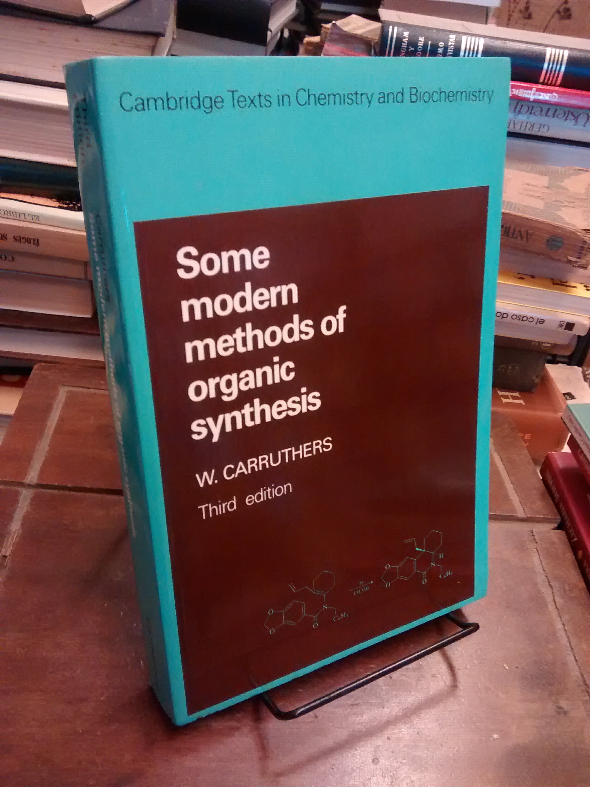 Some Modern Methods of Organic Synthesis (3rd ed.) by W. Carruthers: Como  nuevo tapa blanda Thesauros