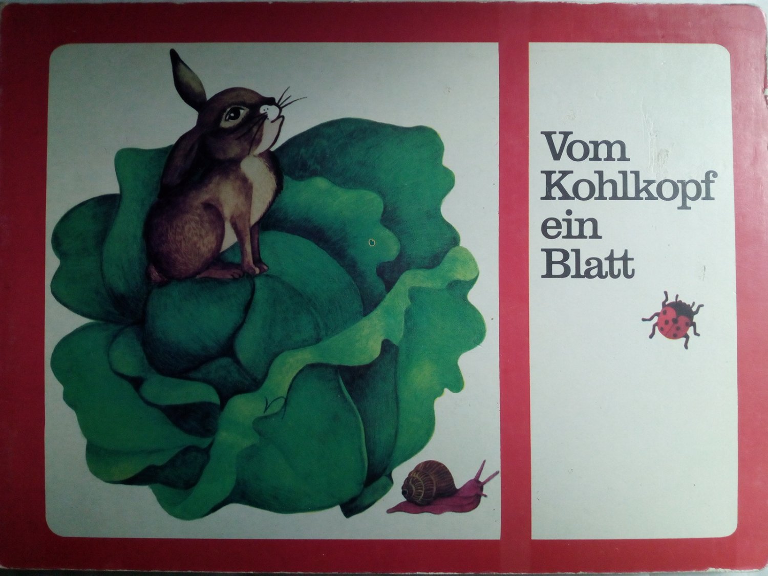 Vom Kohlkopf ein Blatt - Illustrationen von Ursula Abramowski-Lautenschläger